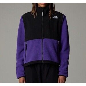THE NORTH FACE Women’s Purple Full Zip Fleece Polartec Recycled Vented Jacket M